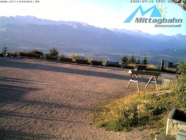 Archived image Webcam Top station Mittagbahn - South