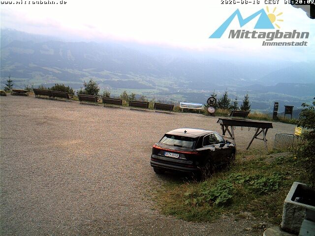 Archiv Foto Webcam Mittaggipfel - Blick nach Süden