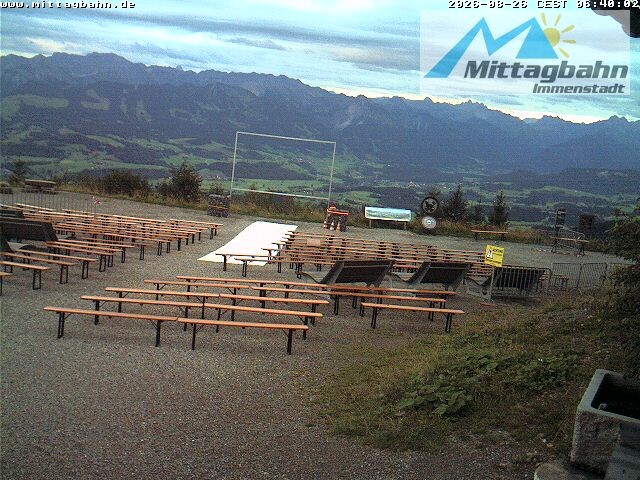 Archived image Webcam Top station Mittagbahn - South