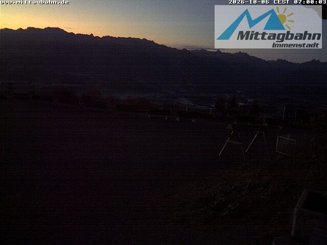 Archiv Foto Webcam Mittaggipfel - Blick nach Süden