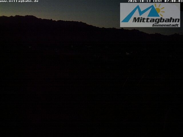 Archiv Foto Webcam Mittaggipfel - Blick nach Süden
