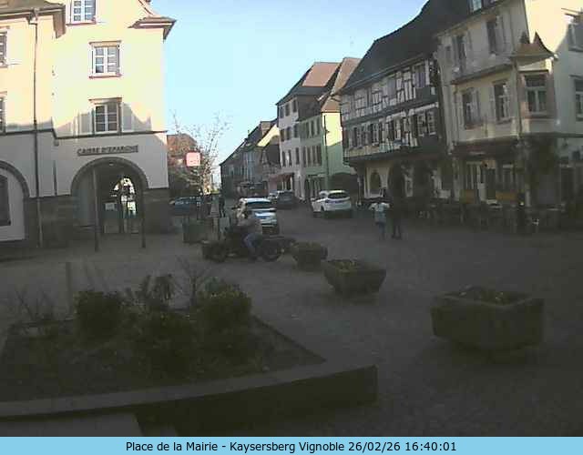 Archived image Webcam Kaysersberg Tourist Info