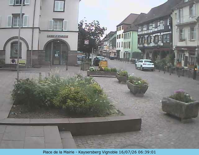 Archived image Webcam Kaysersberg Tourist Info