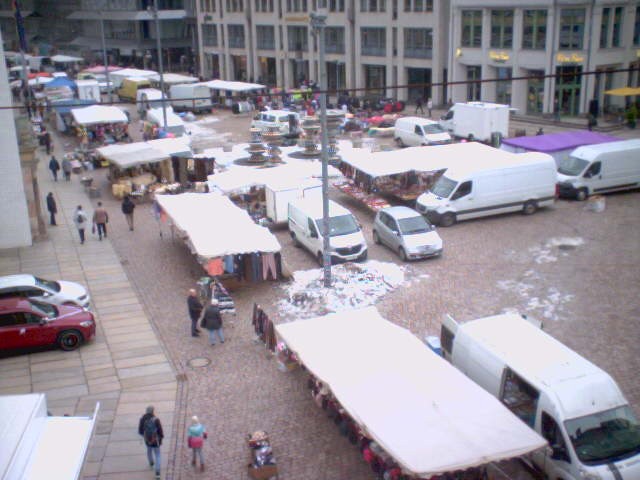 Archiv Foto Webcam Chemnitz: Markt