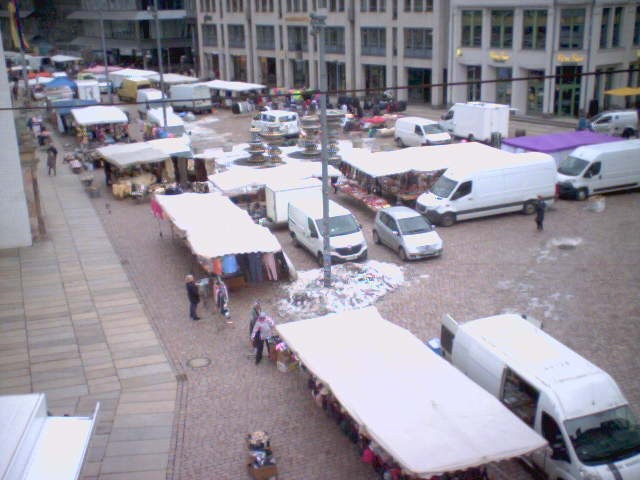 Archiv Foto Webcam Chemnitz: Markt