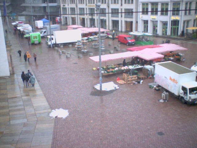 Archiv Foto Webcam Chemnitz: Markt