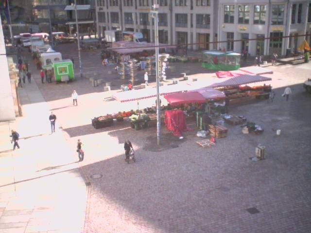Archiv Foto Webcam Chemnitz: Markt