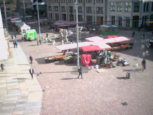 Archiv Foto Webcam Chemnitz: Markt