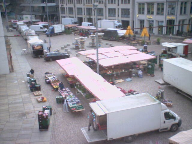Archiv Foto Webcam Chemnitz: Markt