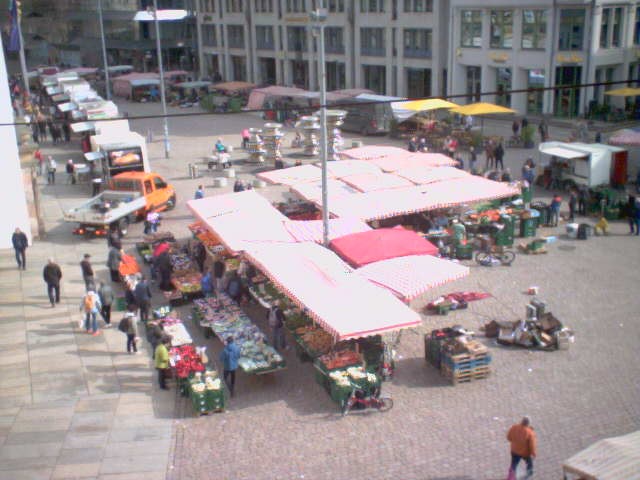 Archiv Foto Webcam Chemnitz: Markt