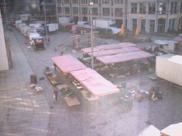 Archiv Foto Webcam Chemnitz: Markt