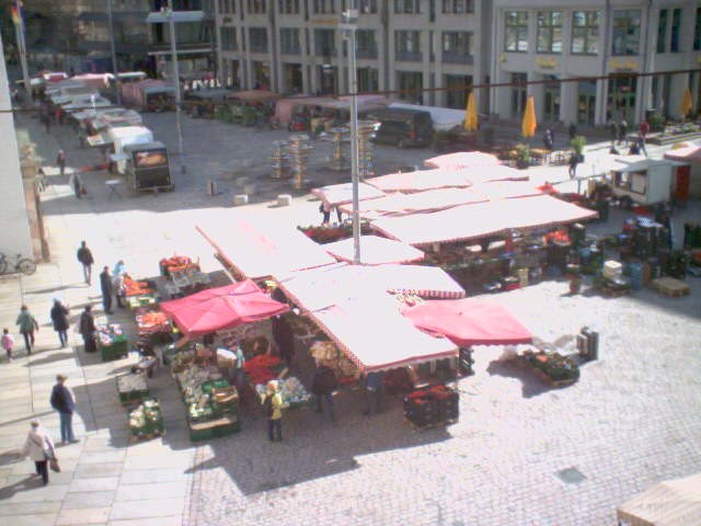 Archiv Foto Webcam Chemnitz: Markt