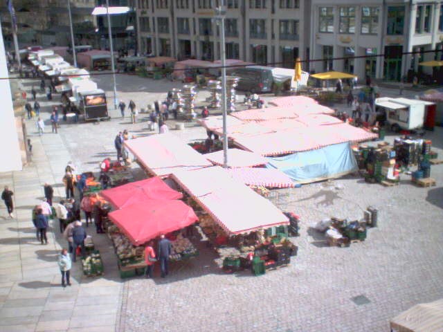 Archiv Foto Webcam Chemnitz: Markt