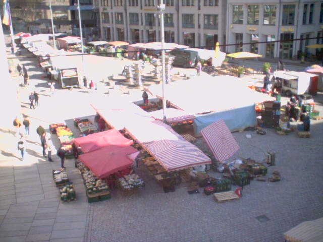 Archiv Foto Webcam Chemnitz: Markt