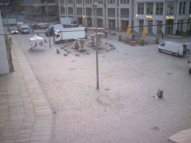 Archiv Foto Webcam Chemnitz: Markt