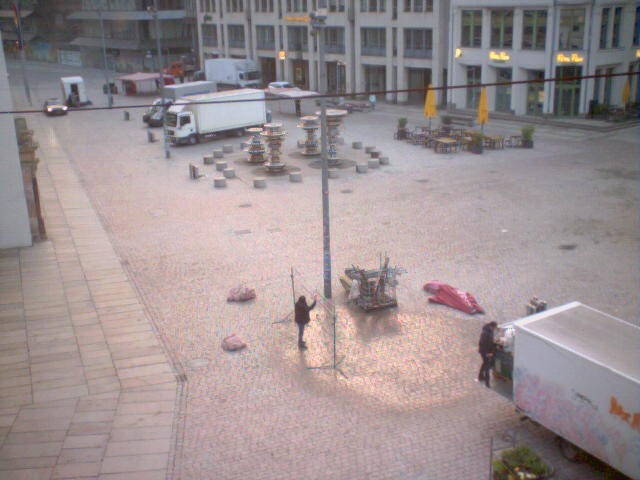 Archiv Foto Webcam Chemnitz: Markt