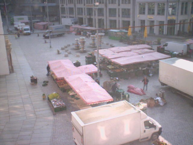 Archiv Foto Webcam Chemnitz: Markt