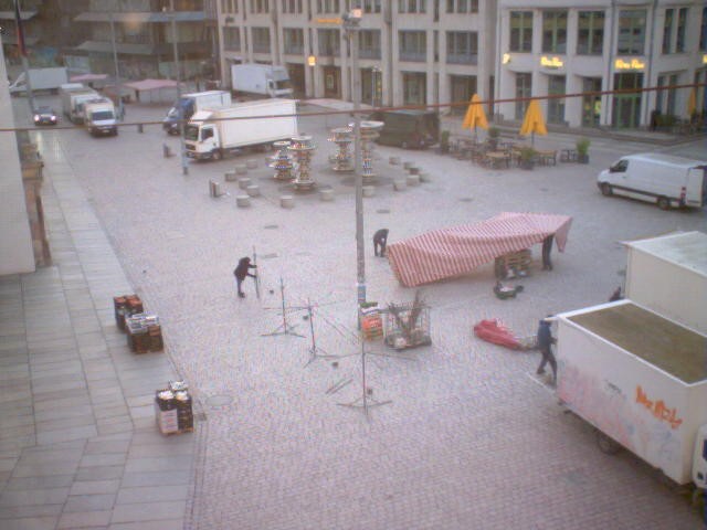 Archiv Foto Webcam Chemnitz: Markt