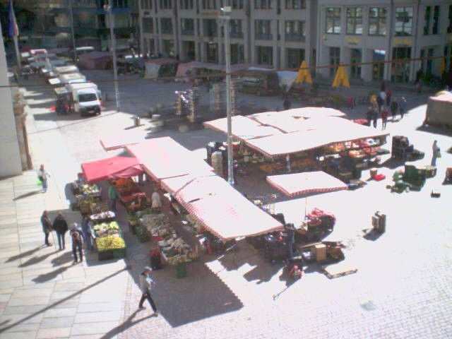 Archiv Foto Webcam Chemnitz: Markt