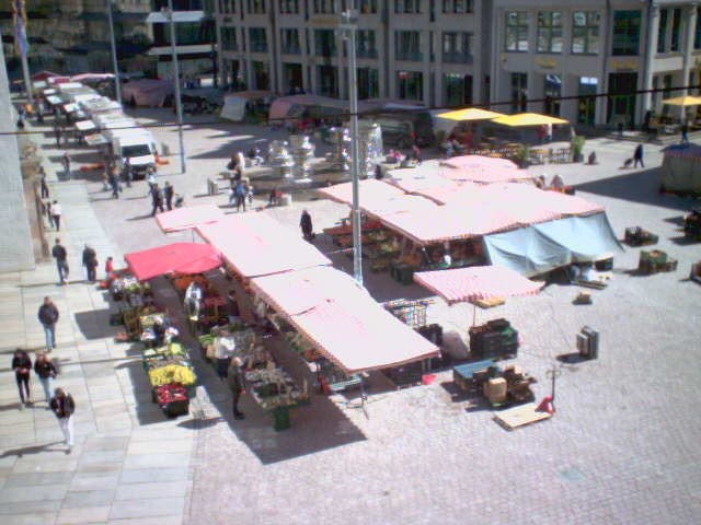 Archiv Foto Webcam Chemnitz: Markt
