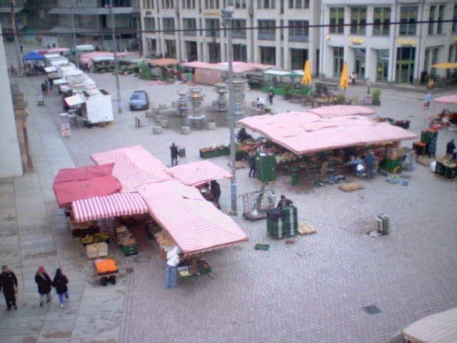 Archiv Foto Webcam Chemnitz: Markt