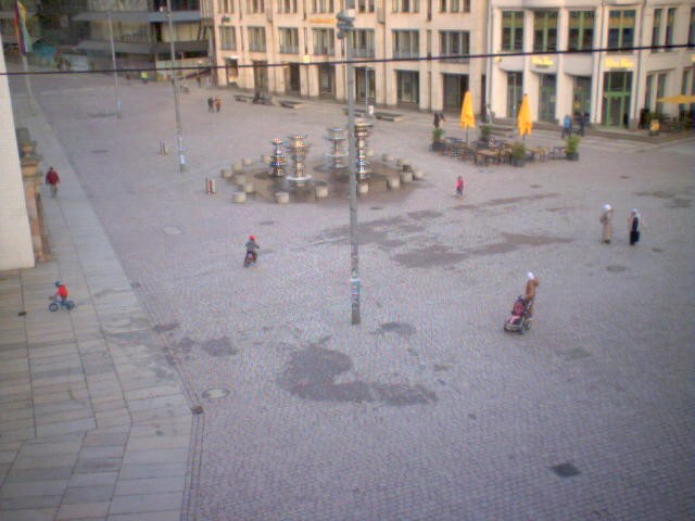 Archiv Foto Webcam Chemnitz: Markt