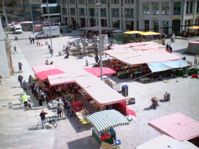 Archiv Foto Webcam Chemnitz: Markt