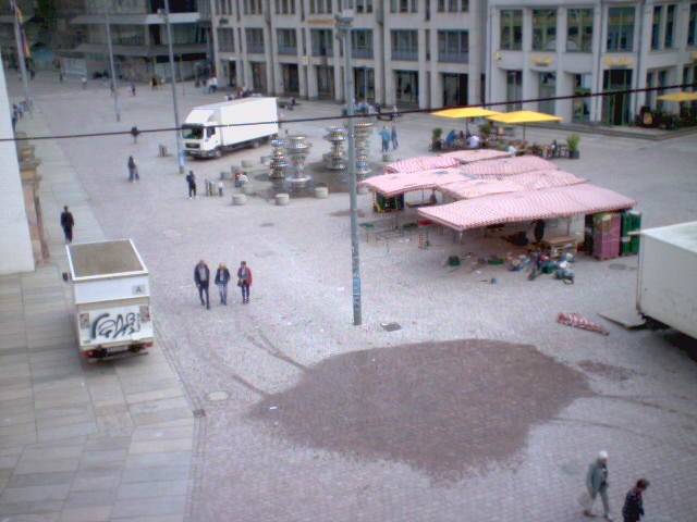 Archiv Foto Webcam Chemnitz: Markt