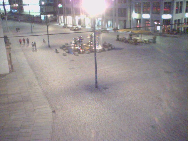 Archiv Foto Webcam Chemnitz: Markt