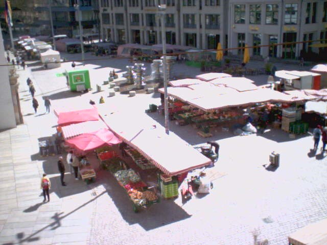 Archiv Foto Webcam Chemnitz: Markt