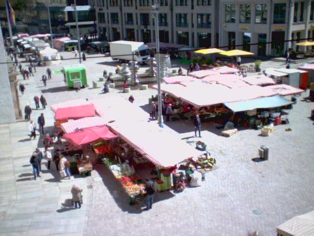 Archiv Foto Webcam Chemnitz: Markt