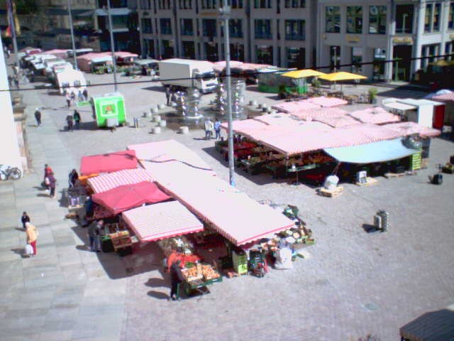 Archiv Foto Webcam Chemnitz: Markt