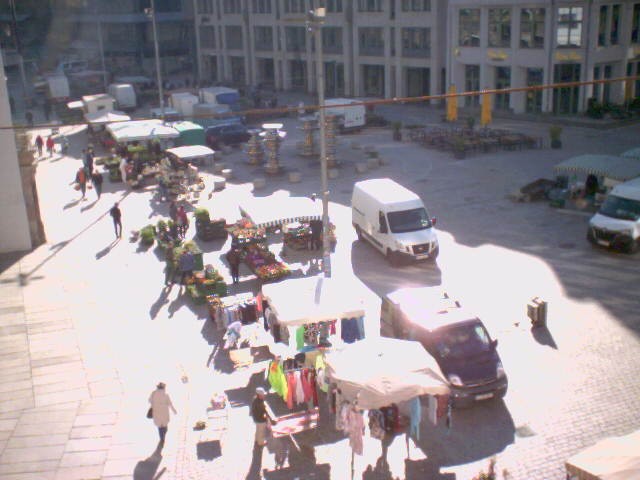 Archiv Foto Webcam Chemnitz: Markt