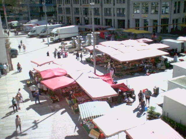 Archiv Foto Webcam Chemnitz: Markt