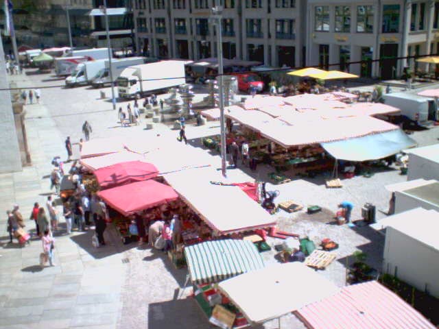 Archiv Foto Webcam Chemnitz: Markt