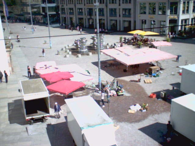 Archiv Foto Webcam Chemnitz: Markt