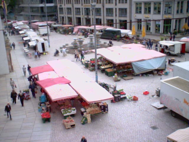 Archiv Foto Webcam Chemnitz: Markt