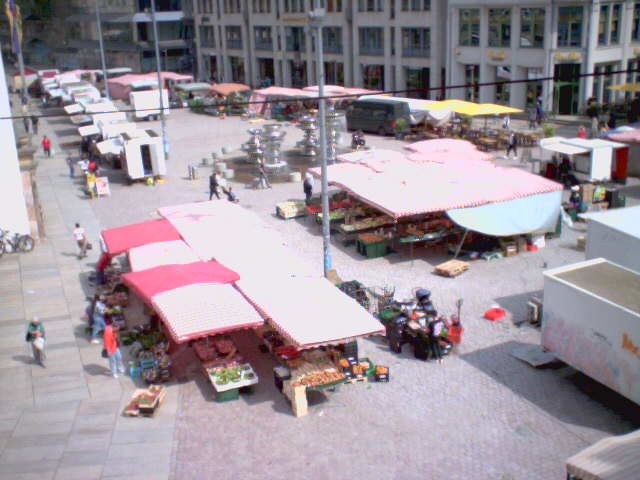 Archiv Foto Webcam Chemnitz: Markt