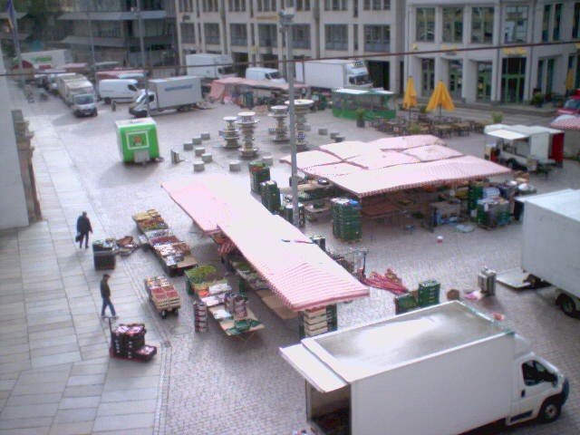 Archiv Foto Webcam Chemnitz: Markt