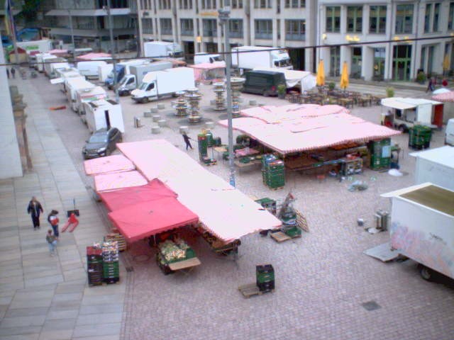 Archiv Foto Webcam Chemnitz: Markt
