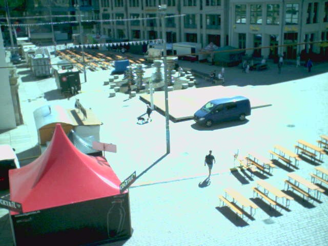 Archiv Foto Webcam Chemnitz: Markt