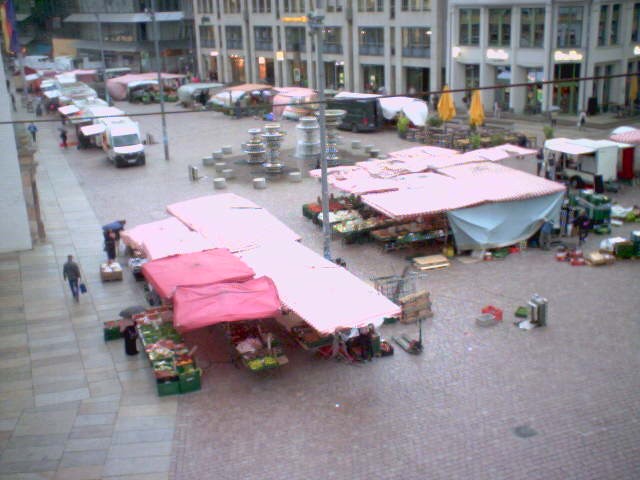 Archiv Foto Webcam Chemnitz: Markt