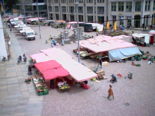 Archiv Foto Webcam Chemnitz: Markt