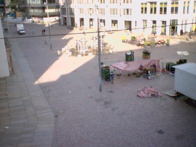 Archiv Foto Webcam Chemnitz: Markt