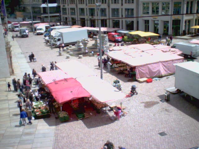 Archiv Foto Webcam Chemnitz: Markt