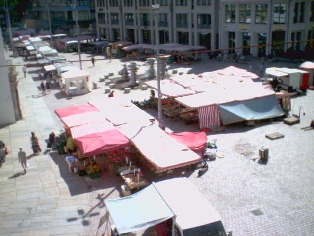 Archiv Foto Webcam Chemnitz: Markt