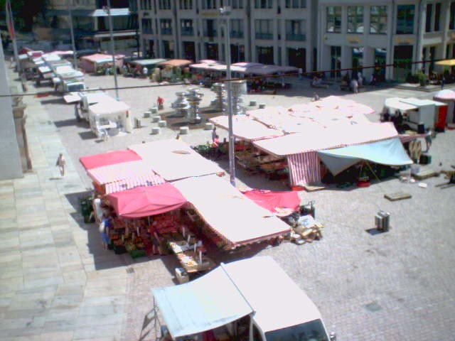 Archiv Foto Webcam Chemnitz: Markt