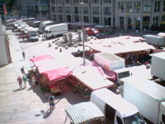 Archiv Foto Webcam Chemnitz: Markt