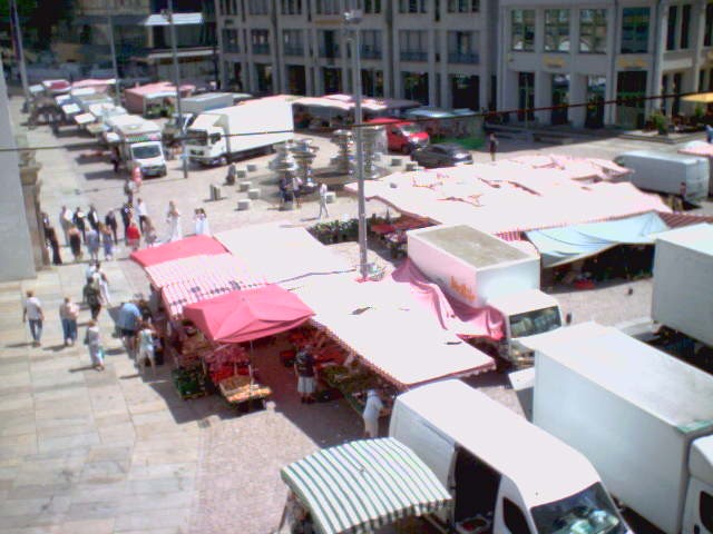 Archiv Foto Webcam Chemnitz: Markt