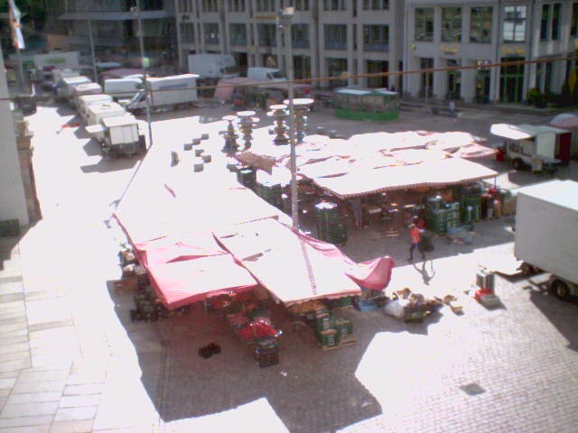 Archiv Foto Webcam Chemnitz: Markt